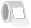 Square Roll Label